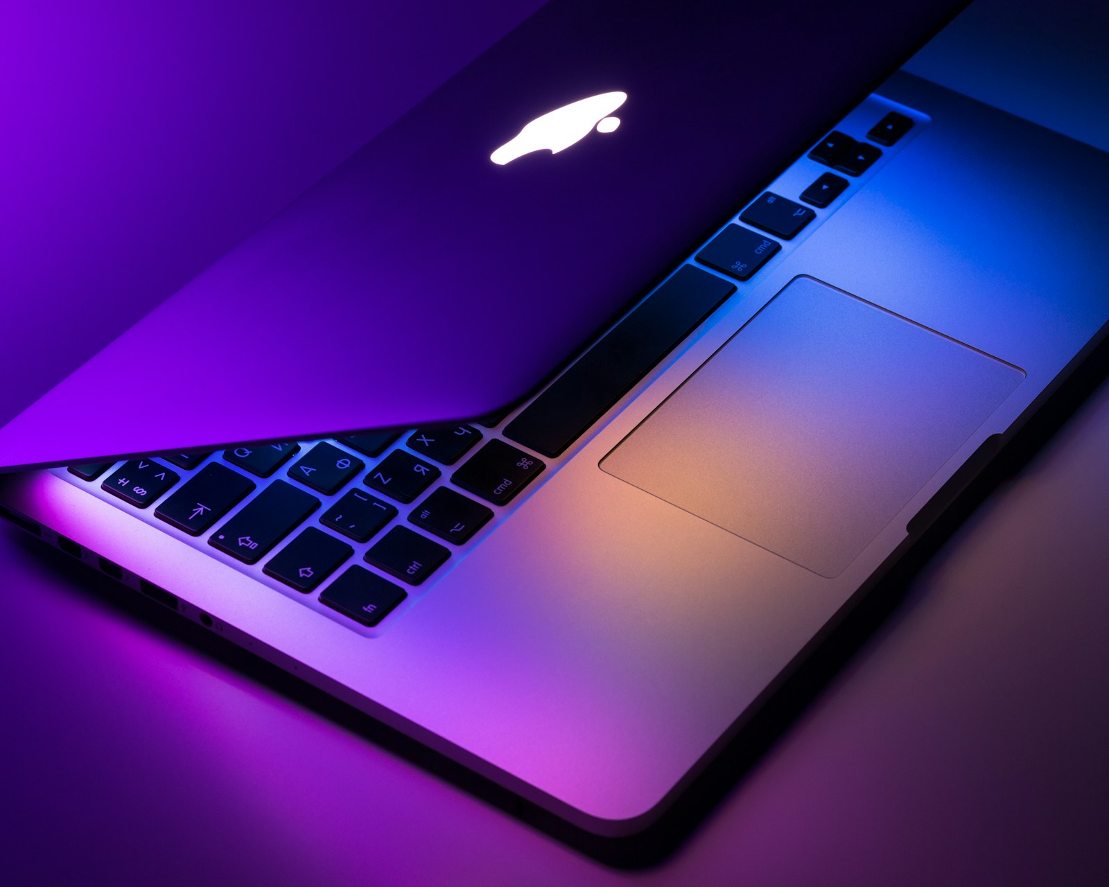 MacBook Air after repair — sample photo